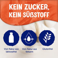 Alpro Haferdrink ohne Zucker – Milchalternative auf Haferbasis – Vegan und laktosefrei – Reich an Ballaststoffen, Calcium und Vitaminen – 8 x 1 L