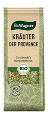 BioWagner - Bio Kräuter der Provence | verfeinert französische Gerichte | naturbelassene Bio-Zutaten | recyclebare Verpackung | 20 g