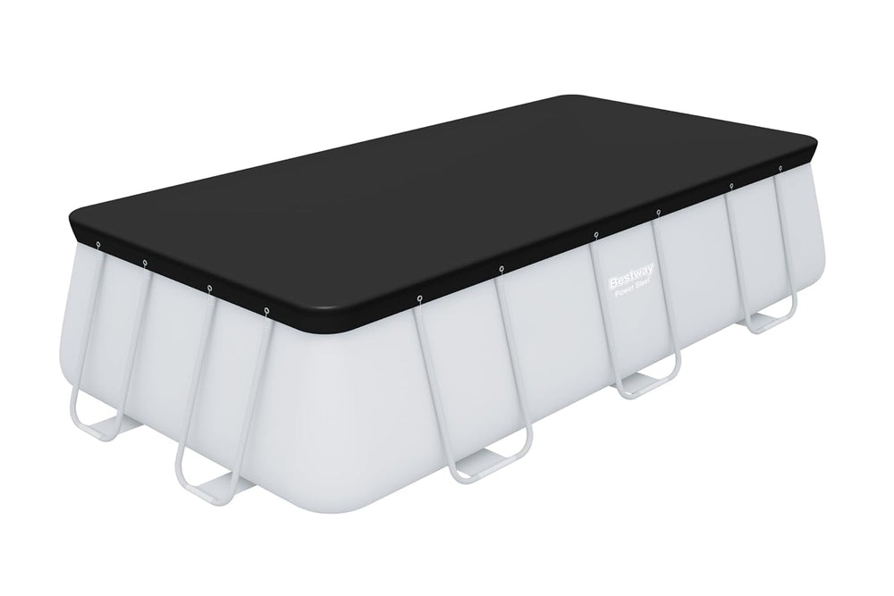 Prelată Bestway PVC 396 x 185 cm, neagră, dreptunghiulară
