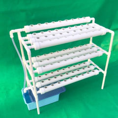 Pflanzenpflanze Hydroponic System Grow Kit 90Plant Sites Drei Layer Satz GemüSe Tool Garten Systeme Plant Vegetable Hydrokultur Hydroponische Garden Hydroponik Anbausystem PflanzpläTzen 3Schicht