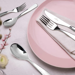 Villeroy & Boch - Set tacâmuri Rose Garden 24 piese, otel inoxidabil Bucatarie Naty Shop