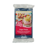FunCakes roll fondant Demin Blue: ușor de utilizat, neted, flexibil, moale și pliabil, perfect pentru decorarea prăjiturilor, halal, kosher și fără gluten, 250 g Pasta de zahar Naty Shop Default Title