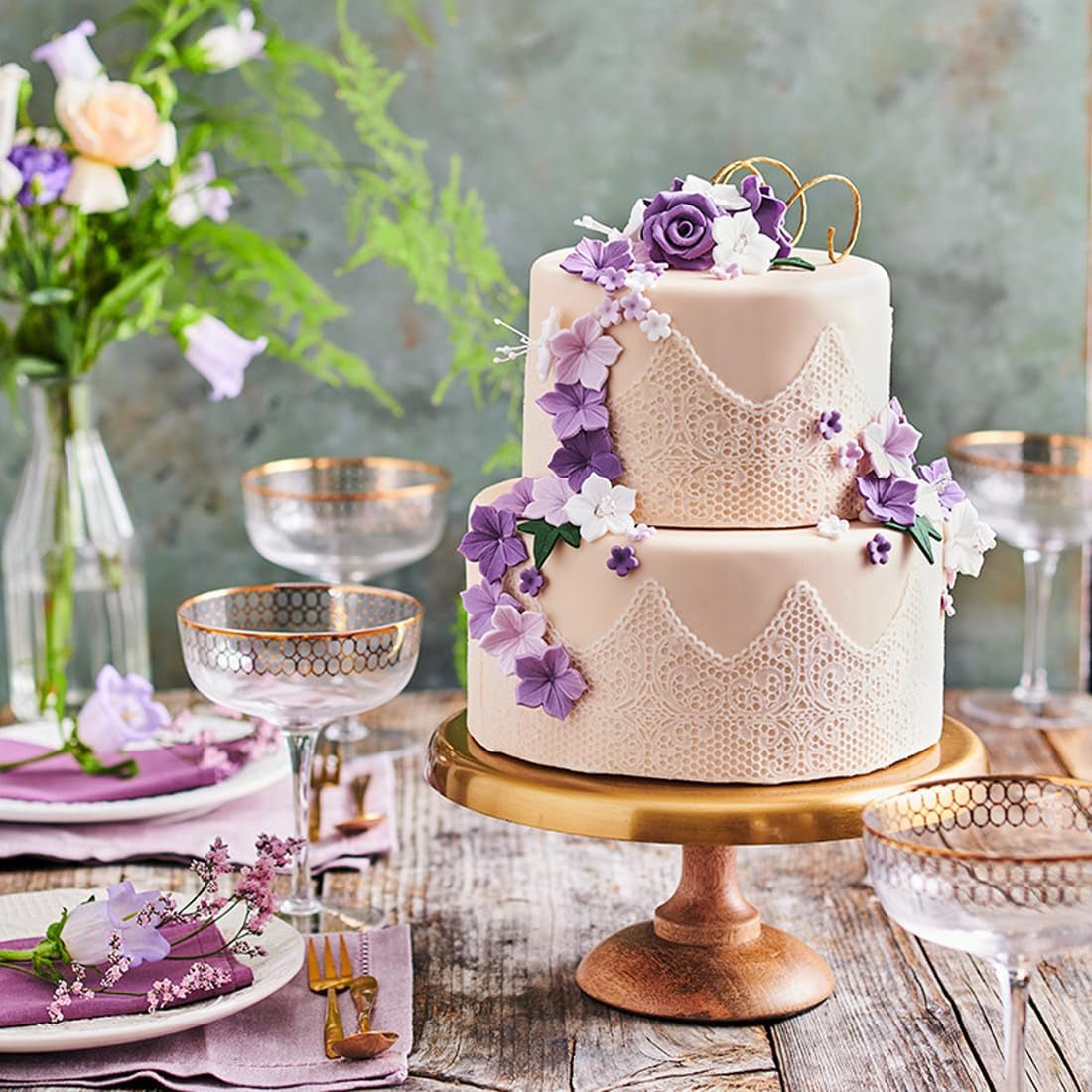 FunCakes Roll Fondant Elegant Ivory: Ușor de utilizat, neted, flexibil, moale și pliabil, perfect pentru decorarea prăjiturilor, halal, kosher și fără gluten. 1 kg Pasta de zahar Naty Shop