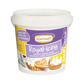 Găleată Günthart BackDecor Royal Icing cu 300 g pulbere pentru decorarea produselor de patiserie sau ca strat de acoperire, 1 pachet (300 g) Pasta de zahar Naty Shop