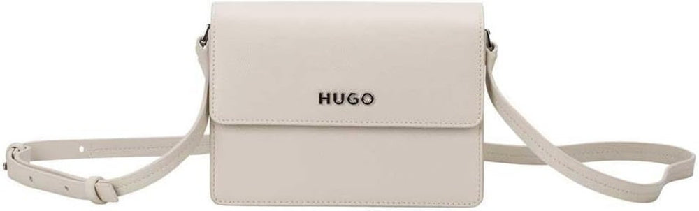 HUGO Chris FL R Crossbody Genti Femei Naty Shop Alb deschis