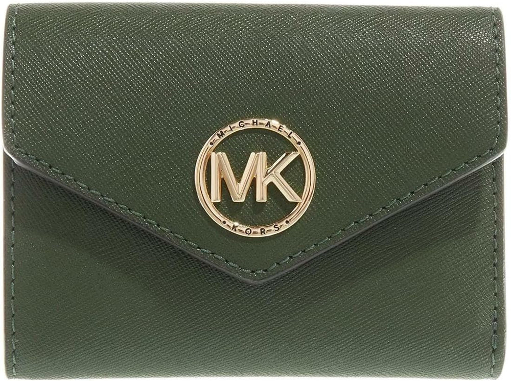 Michael Kors Ladies Md Env Trifold Bag Portofel Femei Naty Shop Amazon Verde O mărime se potrivește tuturor