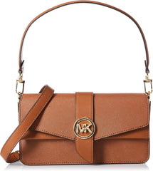 Michael Kors Women Greenwich Medium Saffiano Geantă din piele, Luggage Genti Femei Naty Shop Titlu implicit
