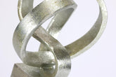 Modern Deco Sculptură Art Ornamente 3D Image Statue Modern Decoration Figures Asbtrakte Art Gift Idea, Silver Statuete si sculpturi Naty Shop
