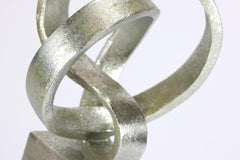 Modern Deco Sculptură Art Ornamente 3D Image Statue Modern Decoration Figures Asbtrakte Art Gift Idea, Silver Statuete si sculpturi Naty Shop