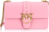 Pinko Ladies Love One Classic Cl Calf Silk Bag Genti Femei Naty Shop Roz
