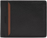 Portofel Fossil Huntington Bi-Fold pentru bărbați Portofel Barbati Naty Shop Negru S