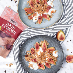 Pudră de curmale 100% organică, vegană și fără gluten, dulce natural, 6 x 250g multipack Produse deshidratate Naty Shop