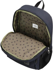 Rucsac școlar Pepe Jeans Cromwell, compartiment dublu, negru, 33 x 46 x 15 cm, poliester, 22.77 l, negru, Talla única, rucsac școlar cu compartiment dublu Rucsacuri si ghiozdane premium Naty Shop