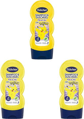 Șampon și gel de duș pentru copii, Pokémon Pikachu Edition, 230 ml (pachet de 3) Copii - Baie si Skincare Naty Shop 230 Ml (pachet de 3)