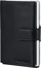 Samsonite Alu Fit SLG - Portofel, 10,2 cm, negru (negru) Portofel Barbati Naty Shop Negru 10,2 cm