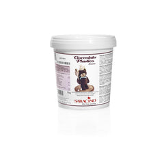 Saracino Ciocolată albă pentru modelare Pentru decorare și modelare 1 Kg Made In Italy Pasta de zahar Naty Shop Maro