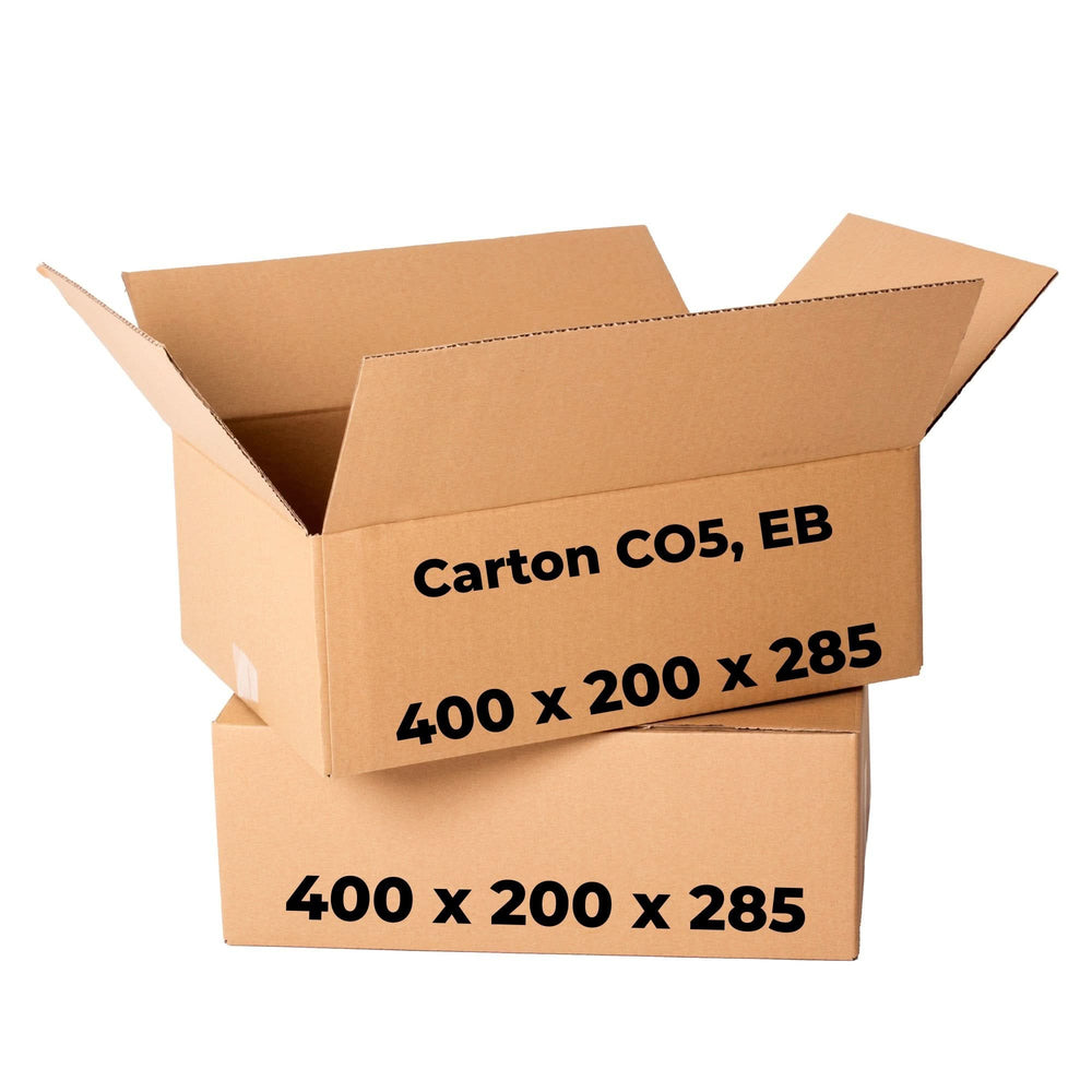 Set 20 cutii carton CO5, EB, 400 x 200 x 285 Cutii ambalare Nati Shop