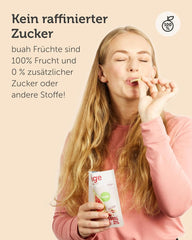 Set de degustare de fructe liofilizate BUAH® | Gustare perfectă de chipsuri crocante din fructe | Alternativă de dulciuri fără zahăr adăugat, toppinguri pentru terci | Vegan Fără gluten Produse deshidratate Naty Shop