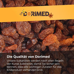 Stafide Sultanas 1kg | Stafide Smyrna | Stafide uscate Sultanas originare din Izmir | 100% de origine turcă | Snacks-uri de calitate | în Fibre dietetice din struguri uscați | Produse deshidratate Naty Shop
