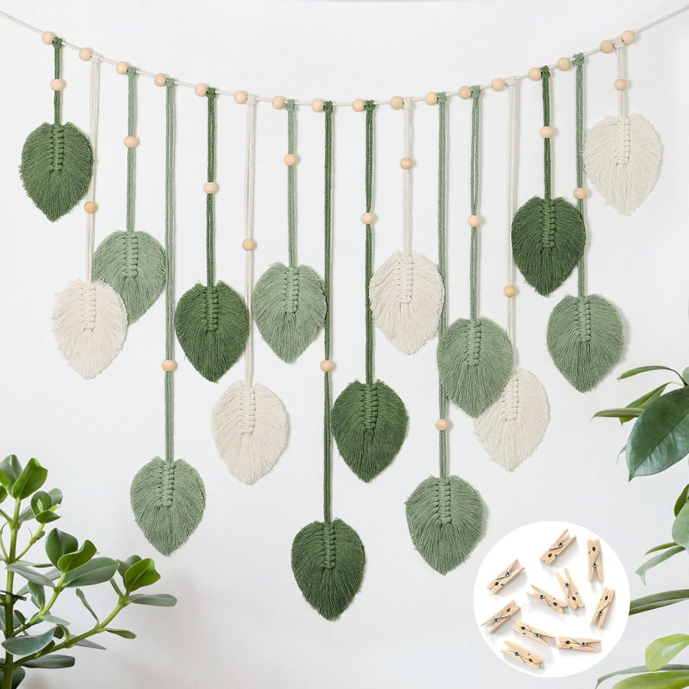 Tapiserie betylifoy wall hanging large deco leaf Casa - Accesorii si Decoratiuni Naty Shop Salutări