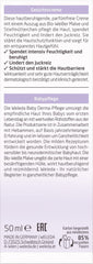 WELEDA Organic Baby Derma White Mallow Face Cream, cremă hidratantă pentru pielea foarte sensibilă și neurodermitică, cosmetice naturale pentru îngrijire intensivă și ameliorarea mâncărimii (1 x 50 ml) Copii - Baie si Skincare Naty Shop