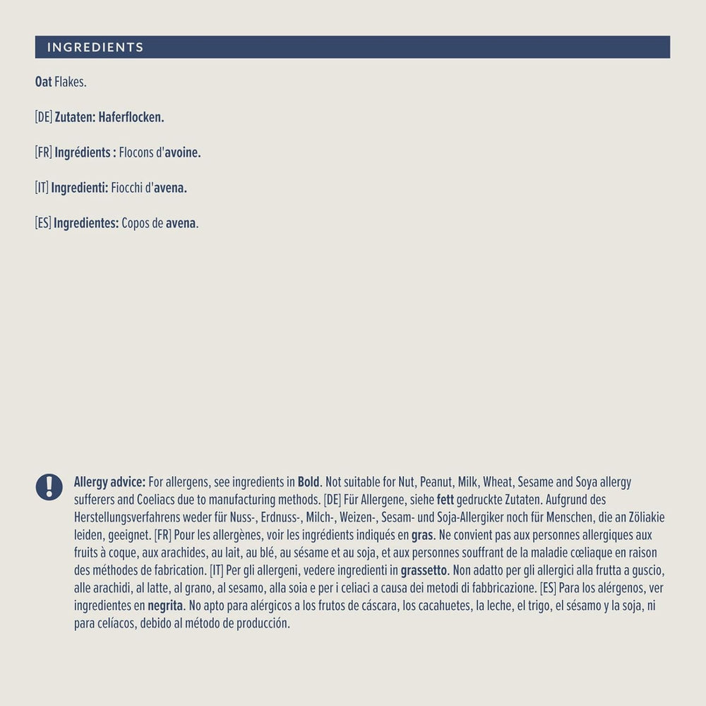 Fulgi de ovăz delicati de la Amazon, 500 g