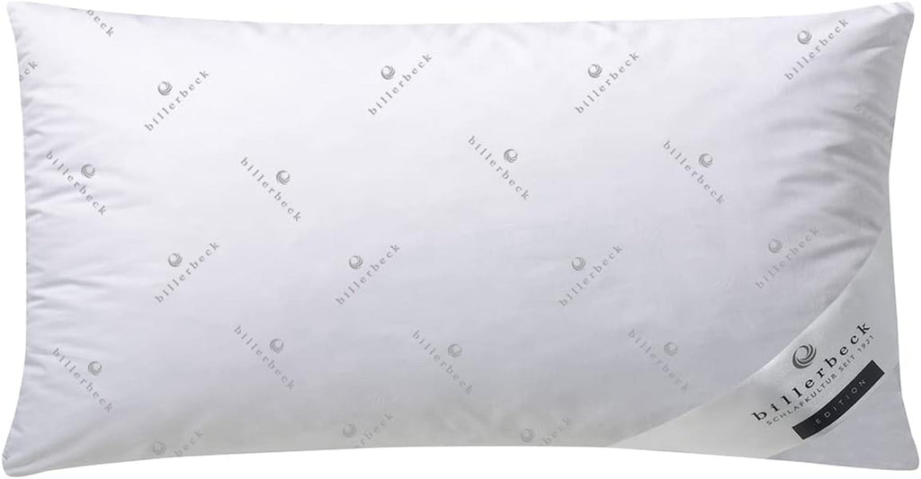 Pernă din fibre Billerbeck E21 King - 40 X 40 Cm - Pernă - Suport moale - Finisaj Aloe vera, alb Perne standard Naty Shop 40 X 80 Cm - Forță de susținere medie