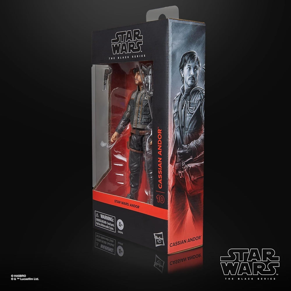 Star Wars Seria Neagră Cassian Andor Andor Figura de acțiune de colecționat, 15 cm Action figures Naty Shop
