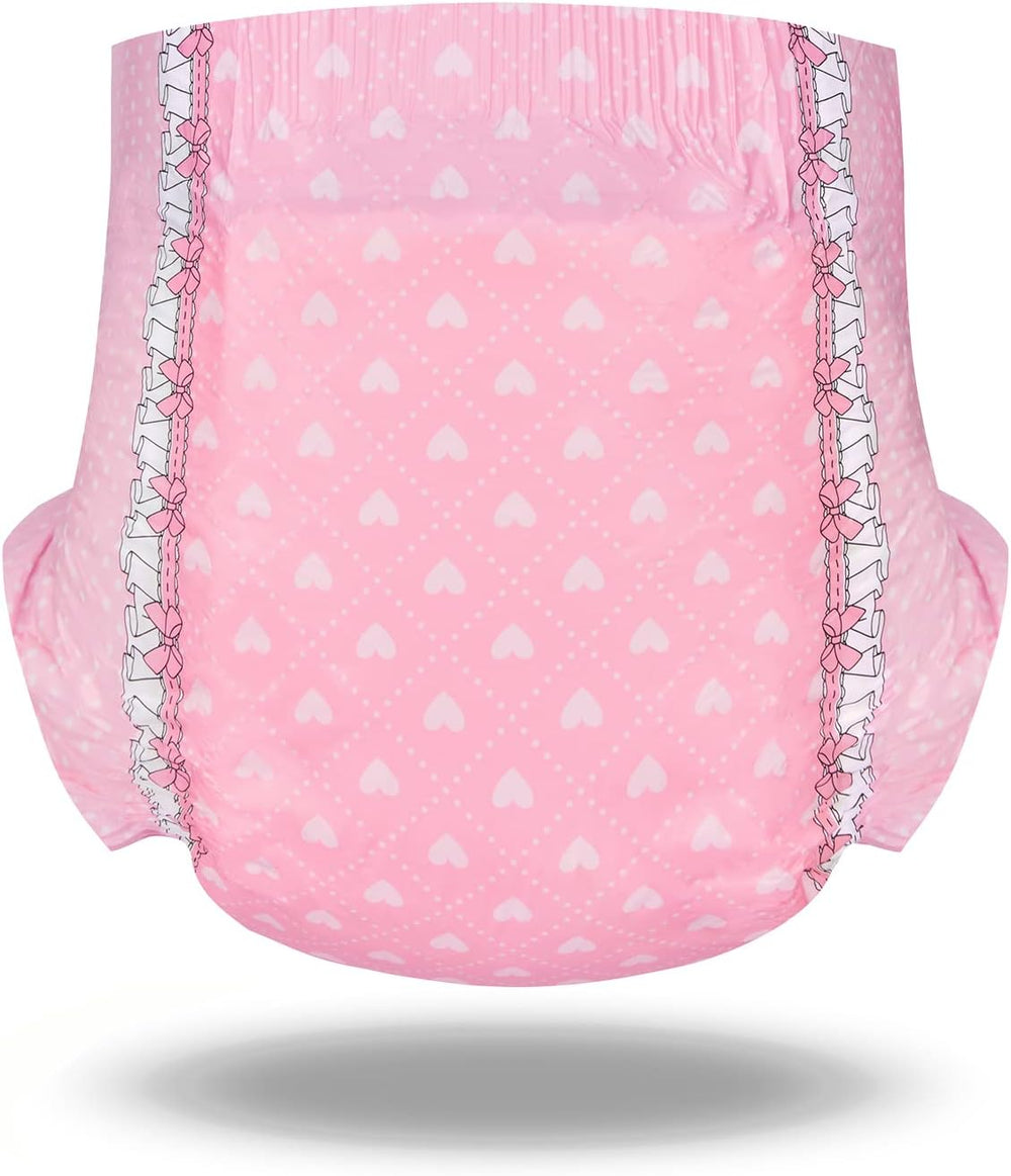 Scutece imprimate pentru adulți, 5500-5800 ml, pachet de 2 - Blushing Baby (M)