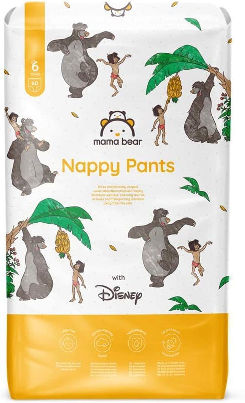 Marcă Amazon: Scutece Mama Bear Disney, mărimea 5 (12-17 kg) - Cutie lunară, alb, 140 bucăți (2 pachete a câte 70)