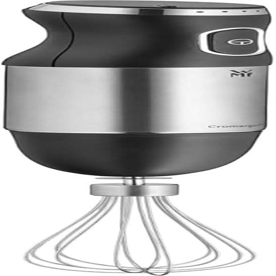 WMF Kult X Stabmixer Set 5-Teilig, Pürierstab, Schneebesen, Stampfer, Zerkleinerer, 600 Watt, Zauberstab Inkl. 700Ml Mixbehälter, Edelstahl Matt Mama si Copilul Naty Shop