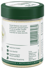 Fuchs Gewürze - Zwiebel granuliert - Gewürz für Saucen oder Nudelgerichte - natürliche Zutaten - 70 g in wiederverwendbarer, recyclebarer Dose