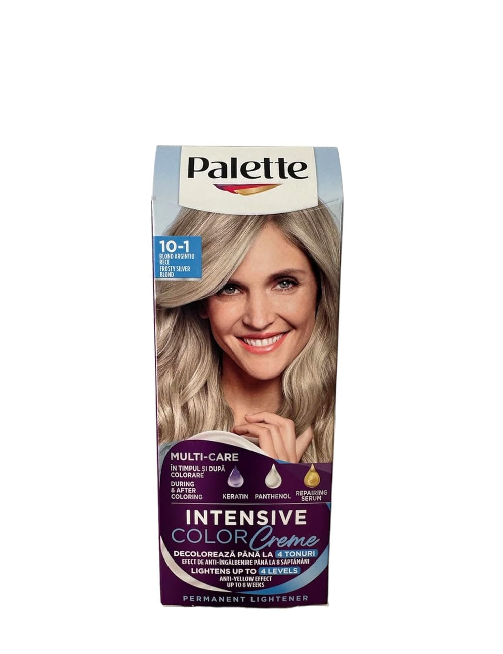 PALETTE_Intensive Color Creme Hair Colourant farba do w³osów kremie C10 Frosty Silver Blond Vopsea pentru par Naty Shop Titlu implicit