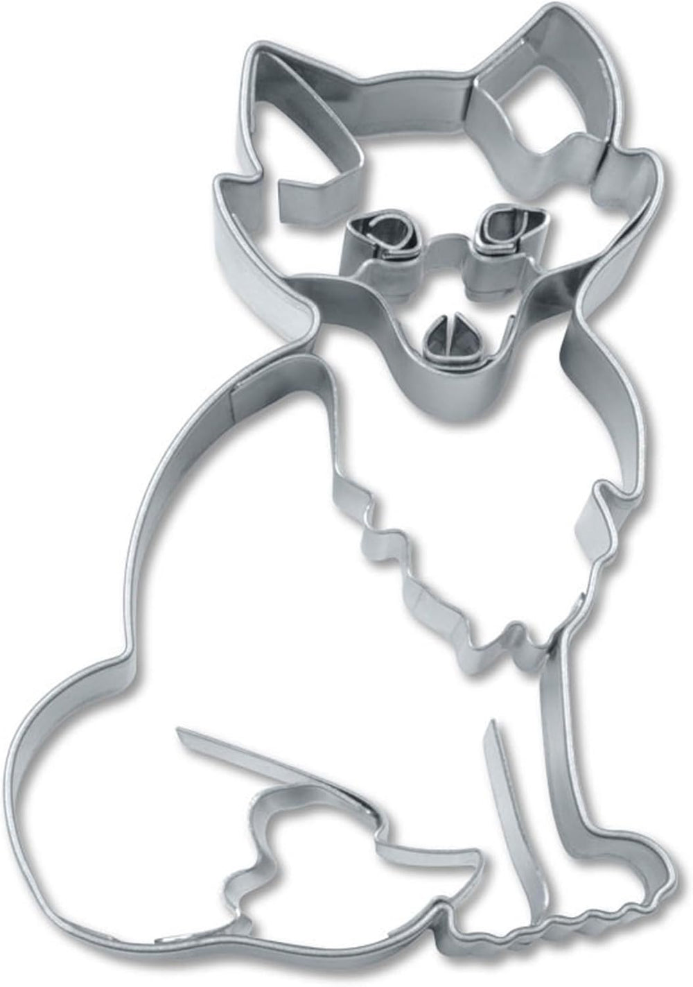 Formă de biscuiți Städter 079038, oțel inoxidabil, argintiu, 7 x 4 x 2 cm