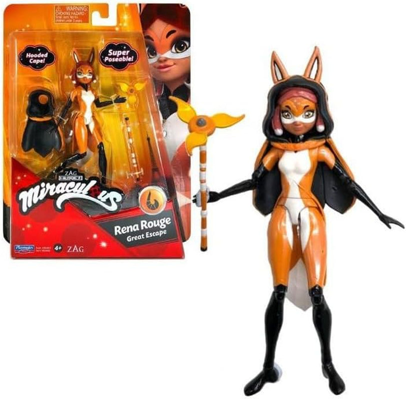 Bandai - Miraculous Ladybug - Mini-Puppe 12 cm - Rena-Rouge - P50404