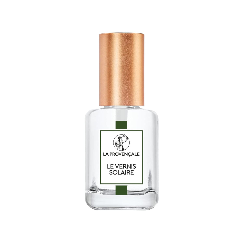 Machiaj – Le Vernis Solaire – Oja de lungă durată – îmbogățită cu ulei de măsline organic AOP Provence – finisaj lucios – nuanță lavandă