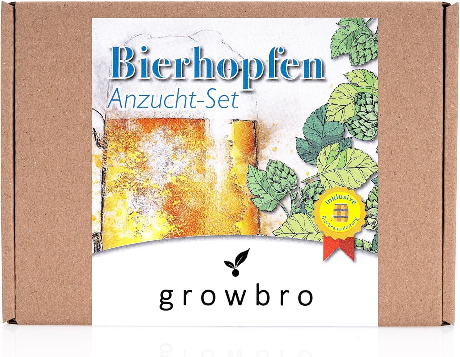 Bonsai Anzuchtset Von Growbro - ZÜCHTE DEINEN EIGENEN BONSAI BRO, Bonsai Starter Kit Inkl. Samen, Sprühflasche, Uvm.