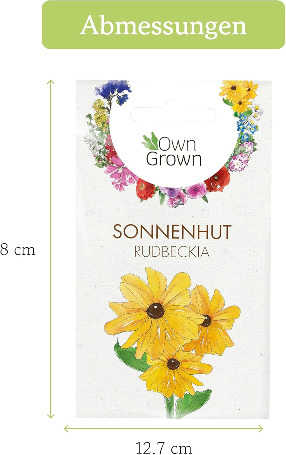 Semințe de Echinacea: Semințe de Echinacea galbene premium pentru aproximativ 20 de plante de Echinacea cu înflorire – Semințe de Rudbeckia – Rudbeckia rezistentă – Plante perene de Echinacea – Plante perene rezistente de la OwnGrown
