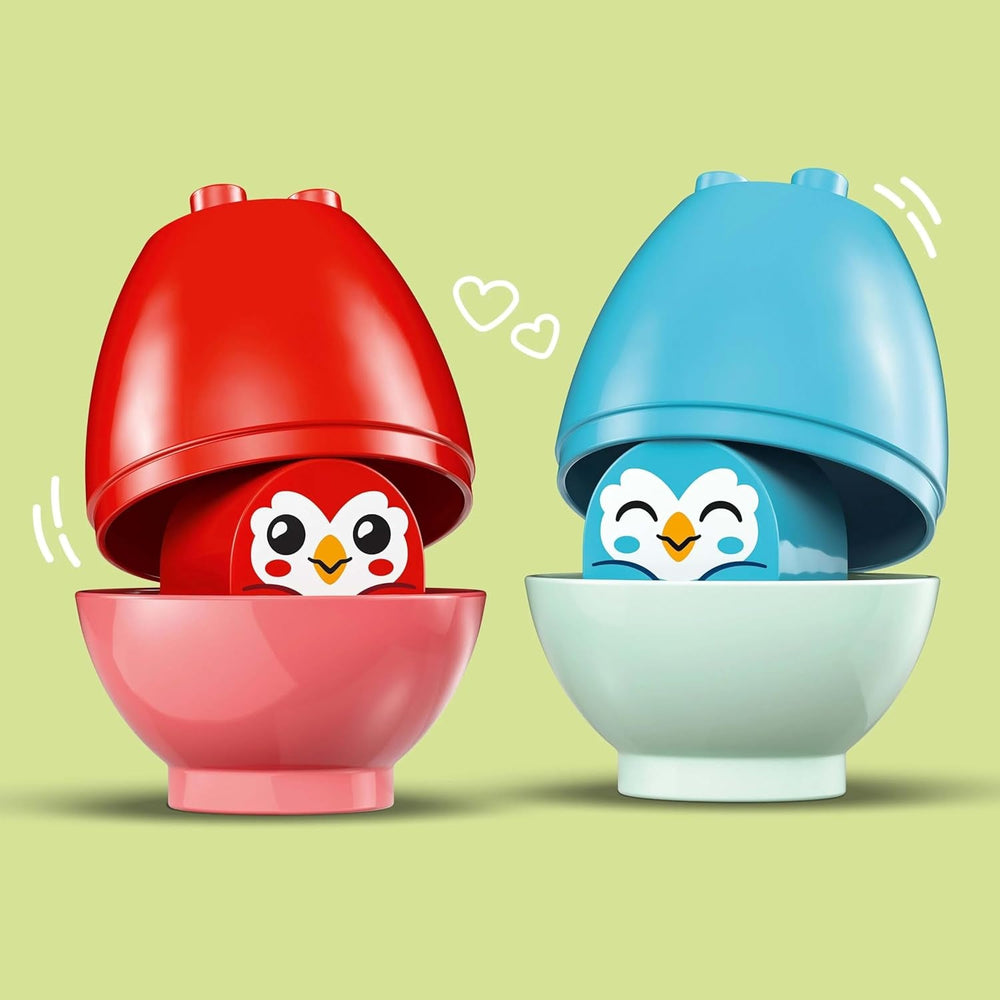 Copac LEGO DUPLO pentru echilibrare și stivuire, jucărie pentru dezvoltare, set de construcție pentru copii începând cu 18 luni, jucărie creativă pentru copii, jucărie educativă cu 2 păsări de jucărie 10440 Seturi de constructie Besuche den LEGO-Store