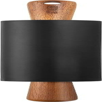 Sucitor STAUB, Lungime: 45 cm, Lățime de rulare: 26 cm, Silicon negru fără BPA și lemn de salcâm, Mâner ergonomic, Negru și maro