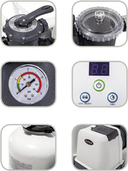 Sistem de filtrare cu nisip Intex Krystal Clear 7,9 m³ pentru piscine de până la 36.000 l 26646