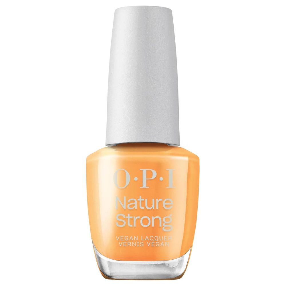 OPI Nature Strong Red and Orange Shades – ojă de lungă durată cu o formulă vegană, inovatoare, care conține ingrediente naturale – pentru unghii strălucitoare
