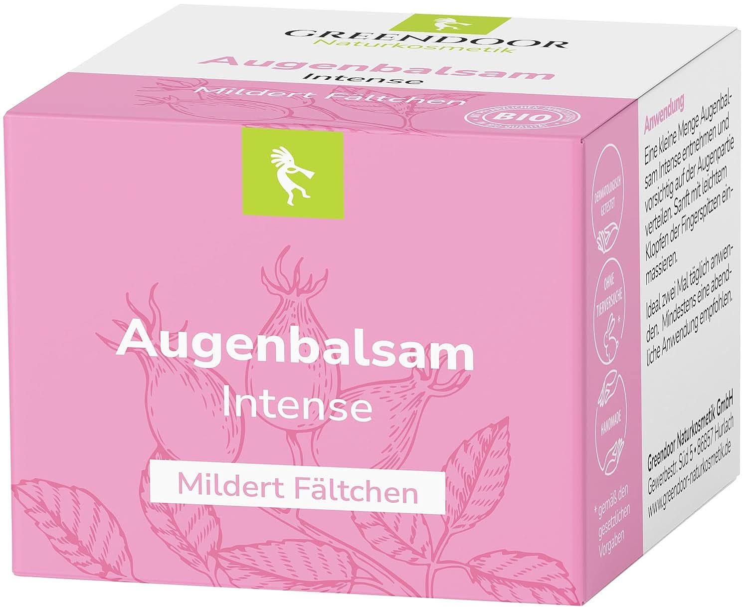 GREENDOOR Eye Balm Intense 15ml Cosmetice si Infrumusetare Naty Shop