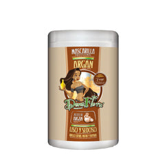 Mască de păr cu ulei de argan 1000g - Hidratare, strălucire și protecție împotriva ruperii părului - Pentru un păr mătăsos și moale - Fără parabeni și sulfați - Pentru toate tipurile de păr Masca de par Naty Shop Titlu implicit