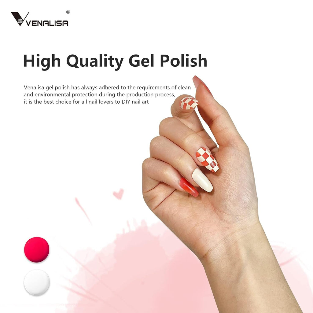VENALISA Oja UV Coral Orange 15ml Oja Gel Pentru Lampa UV De Unghii Transparent Coral Orange Oja Gel Modele De Unghii Pentru Design De Unghii DIY