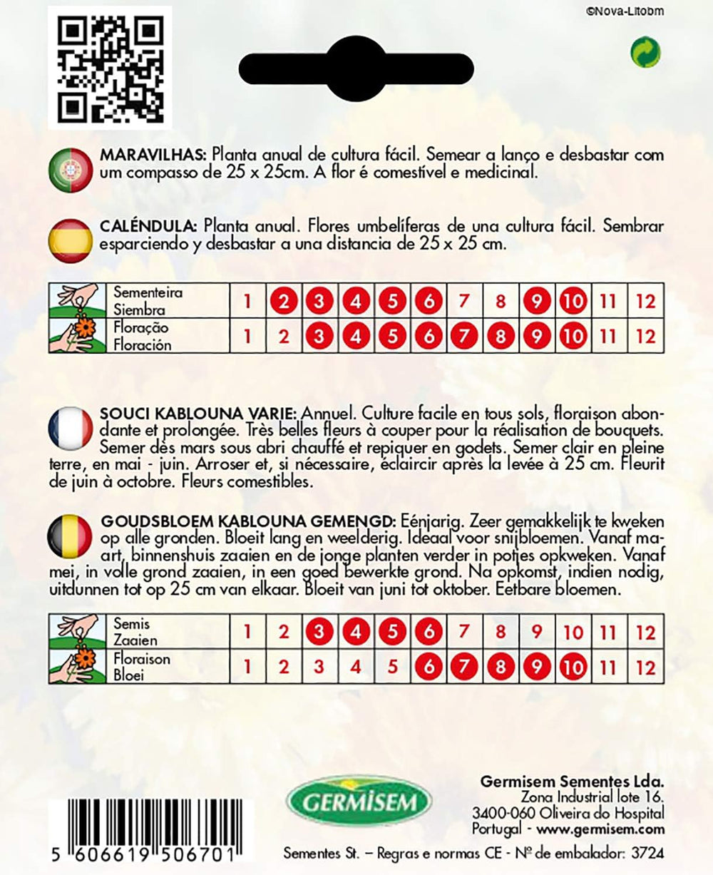 Gălbenele, multicoloră, EC1507