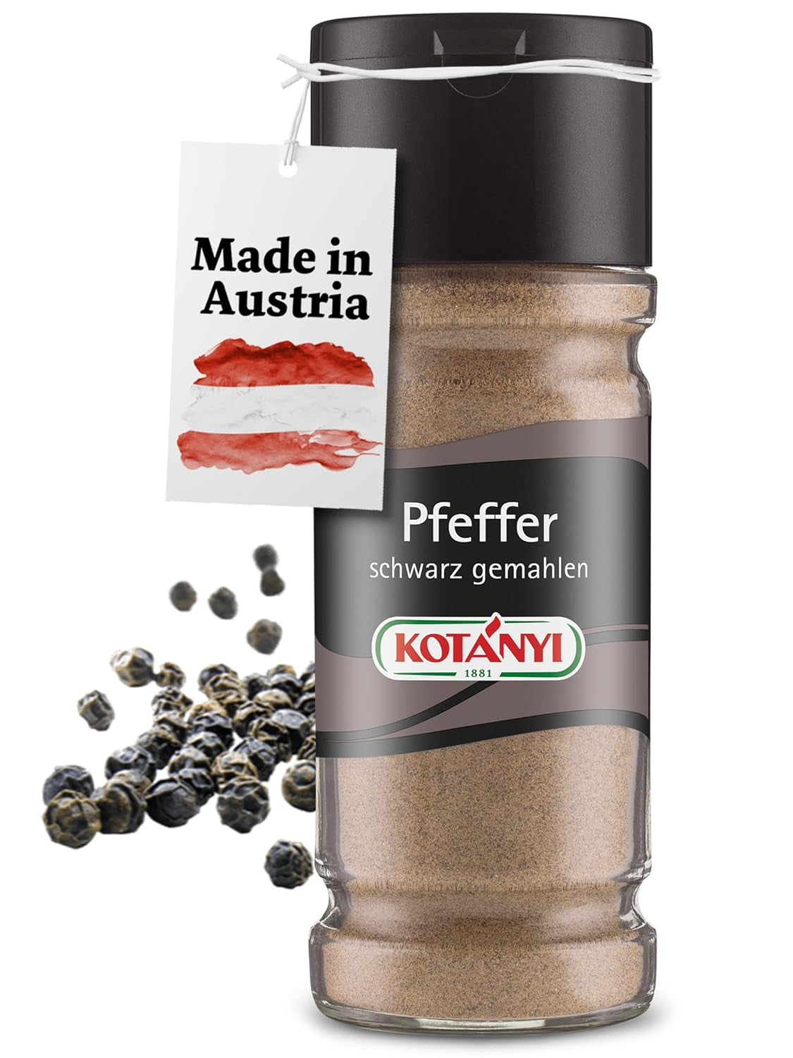 Kotányi Zimt gemahlen, würzig-süßer Geschmack, veredelt Milchreis, Gebäck, Desserts, Glas 80 ml