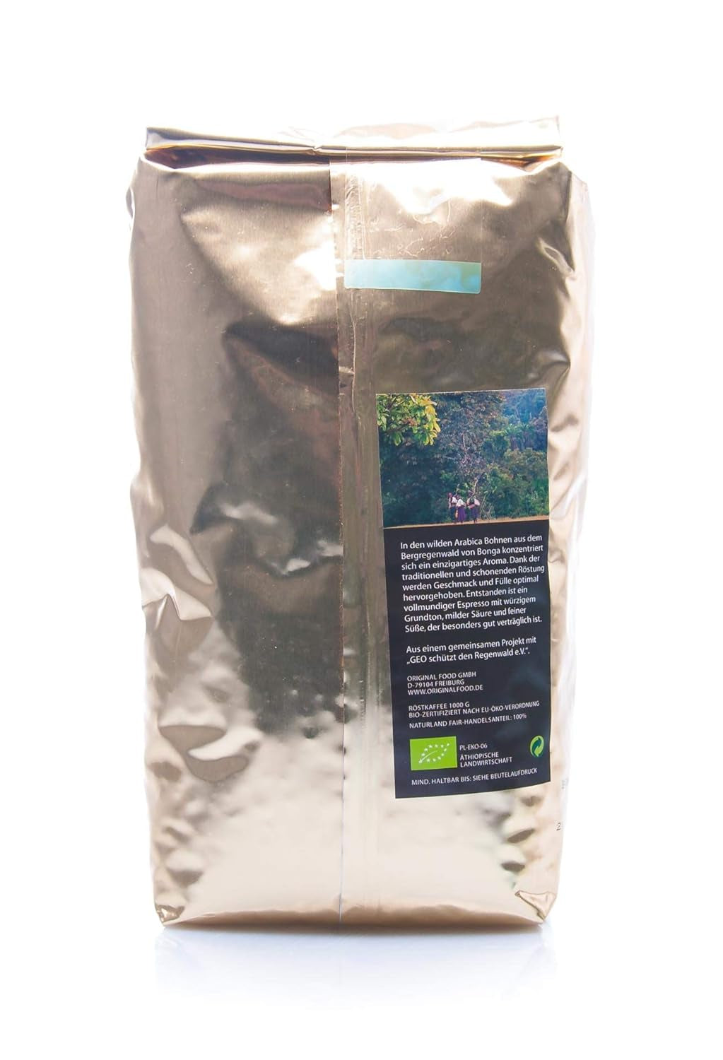 Boabe de espresso organice Wild Coffee 1000 g