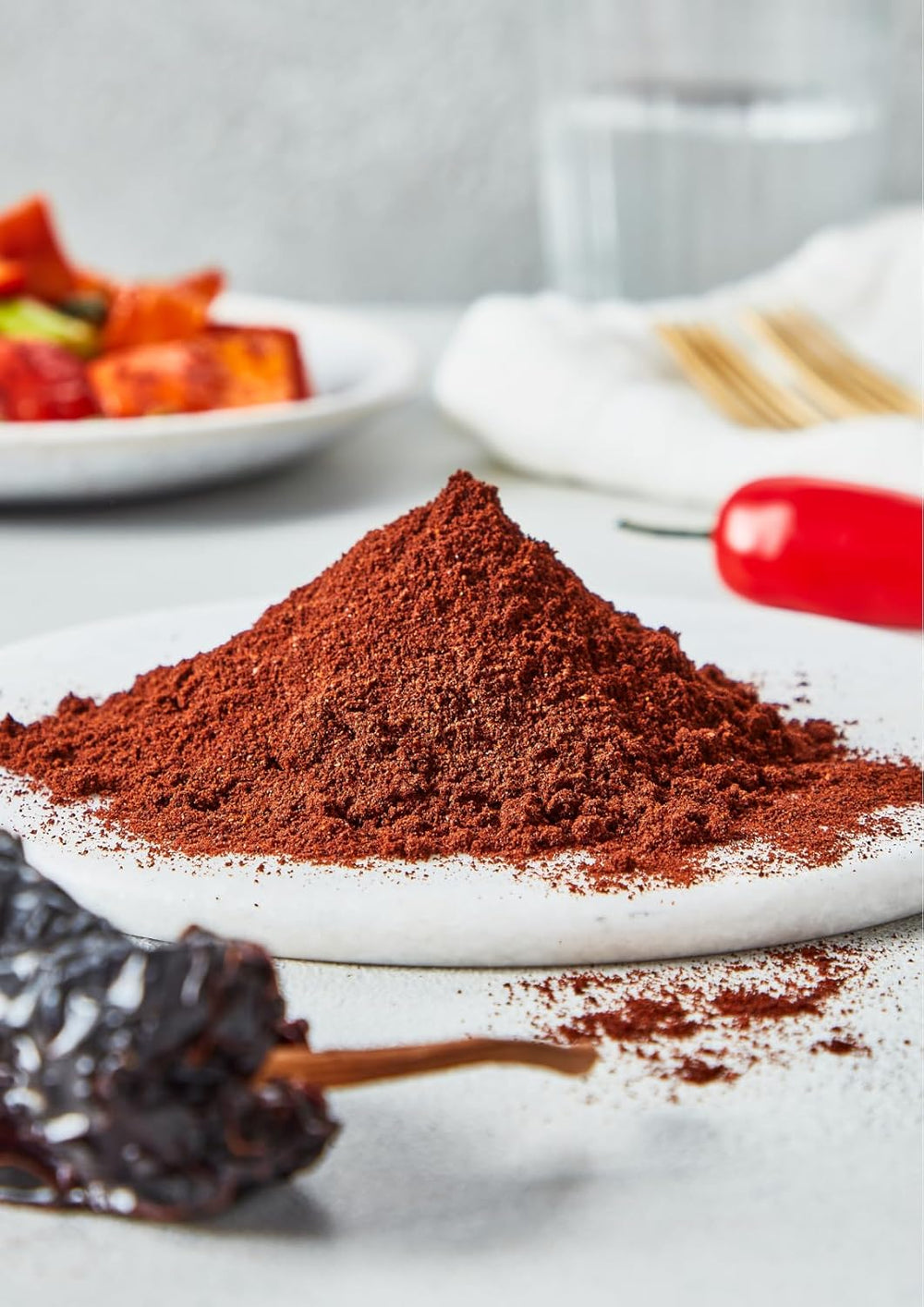 Fuchs Gewürze - Chipotle Chili gemahlen | Rauchiges Chilipulver | Chilipulver in Premium-Qualität | 50 g im wiederverschließbaren Gewürzglas