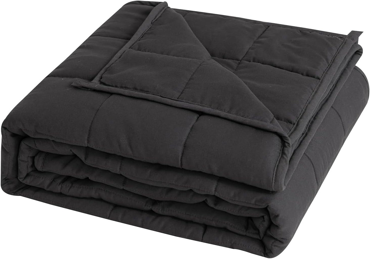 Good Nite Pătură ponderată adulți Grey Pătură de relaxare pentru și pentru relaxare Pătură ponderată Grey 125X150Cm 4Kg Plapumi si pilote Naty Shop Gri 125X150Cm, 4Kg